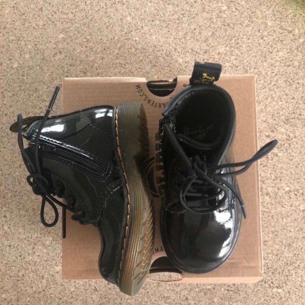 Dr. Martens - Toddler 1460 Black Patent Leather